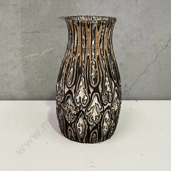 NZ Crafted Ponga Vase H21cm