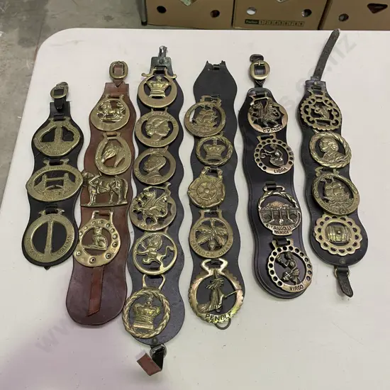 Assorted Vintage Horse Brass etc