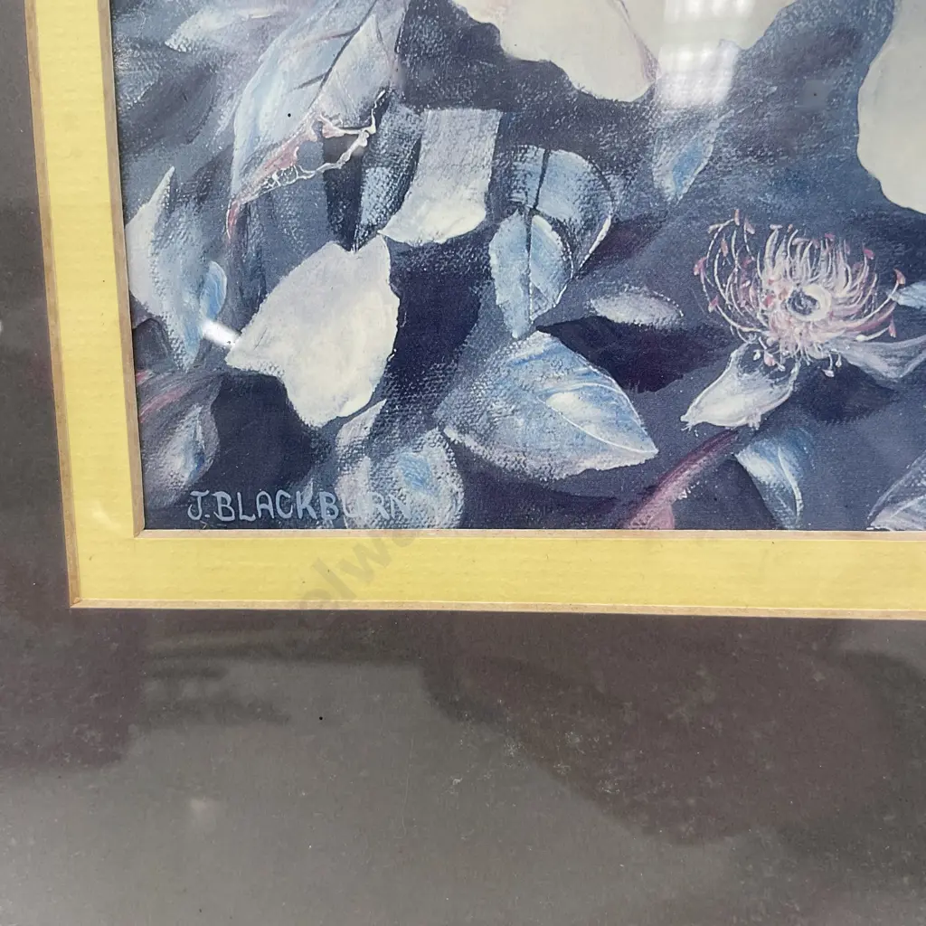 Two Framed Bird themed Artworks. 69 x 54cm and 41 x 31cm Image 1++