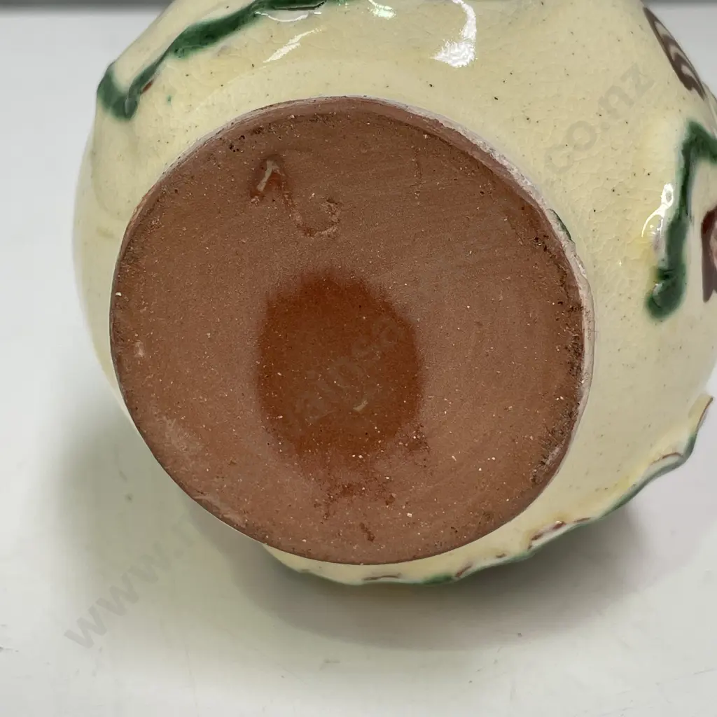 Vintage Handpainted Terracotta Toby. H16cm Image 1++