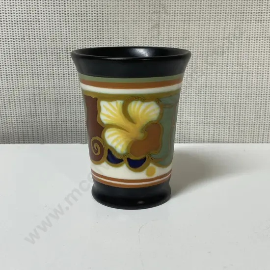 Zenith Gouda Fleur Handpainted Vase H9cm