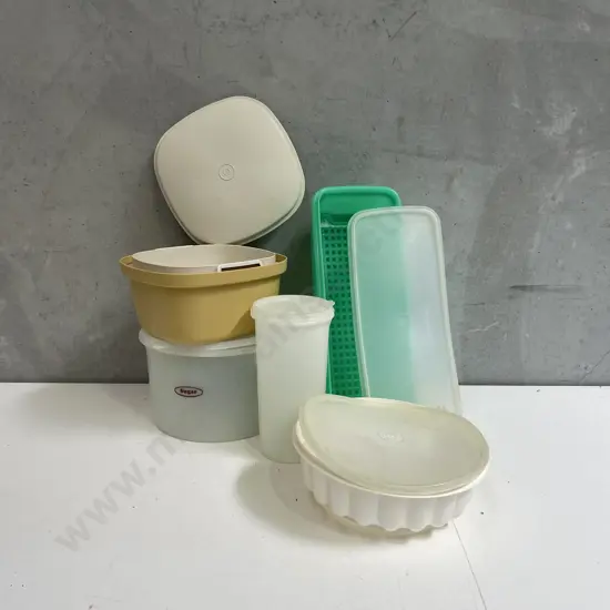 Assorted Vintage Tupperware