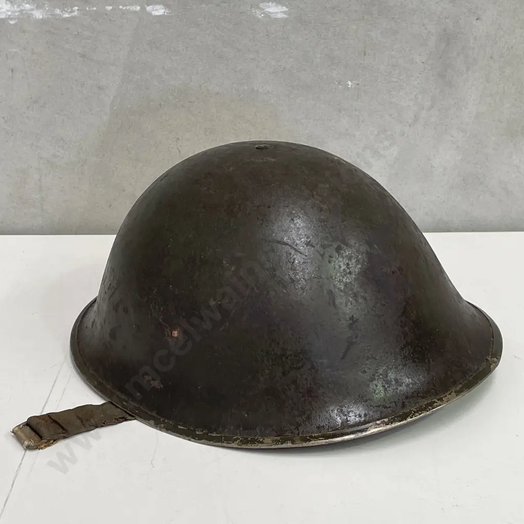 Antique WWII Iron Army Helmet Image 1++