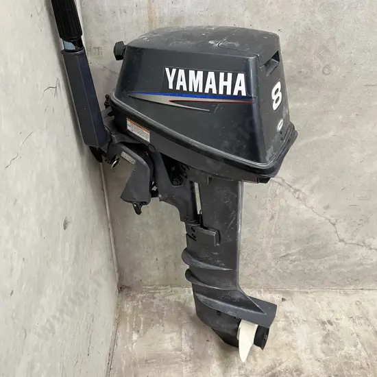 Yamaha 8 Outboard Motor.