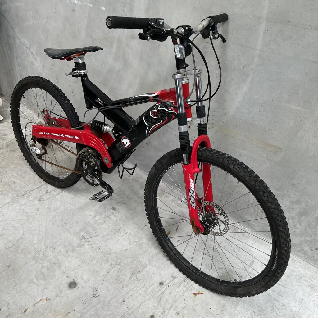 Limited Edition Holden Special Vehicles Promotional Bike. Front and rear shocks Image 1++