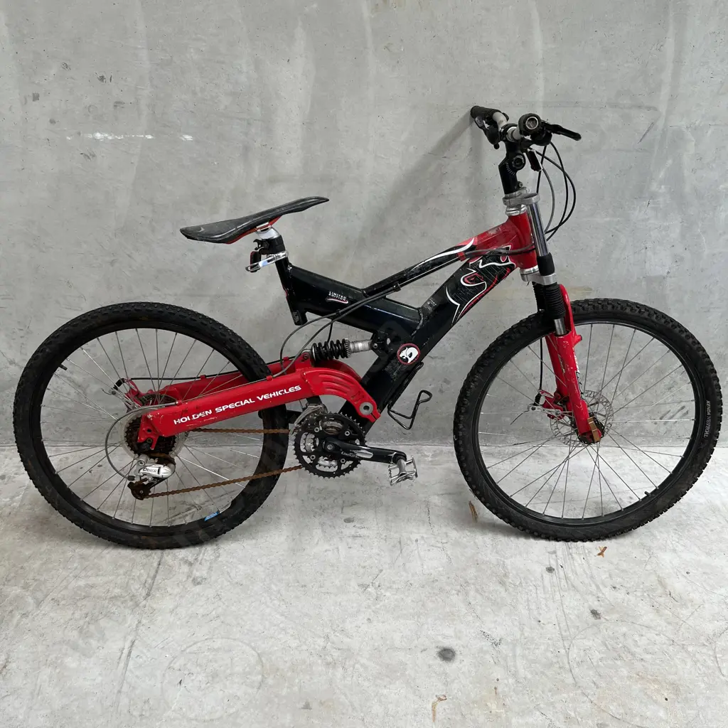 Limited Edition Holden Special Vehicles Promotional Bike. Front and rear shocks Image 1++