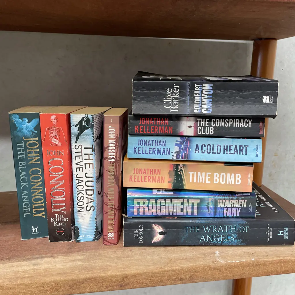 Selection of paperbacks by John Connolly, Clive Barker, Jonathan Kellerman etc Image 1++