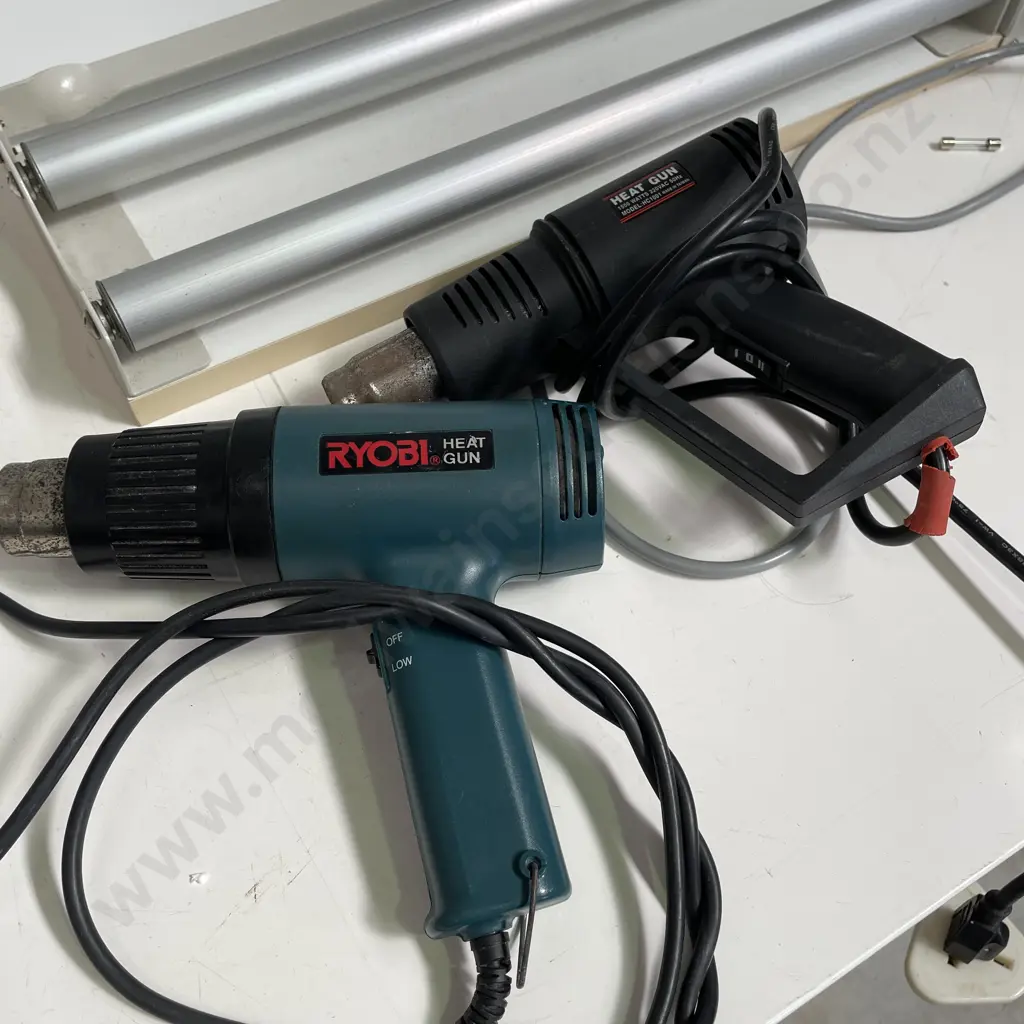 Shrinkwrap Machine, MEC Sealer, Model ME-450SP, with 2 heat guns and shrink wrap Image 1++