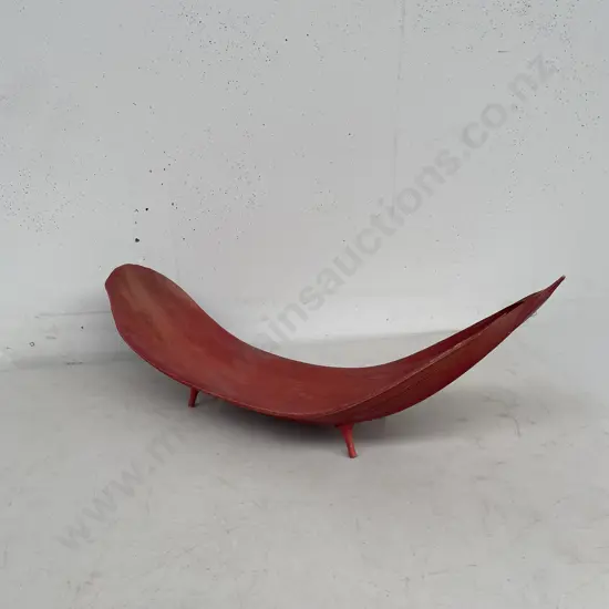 Mid Century Style Organic Banana Leaf Bowl L60cm