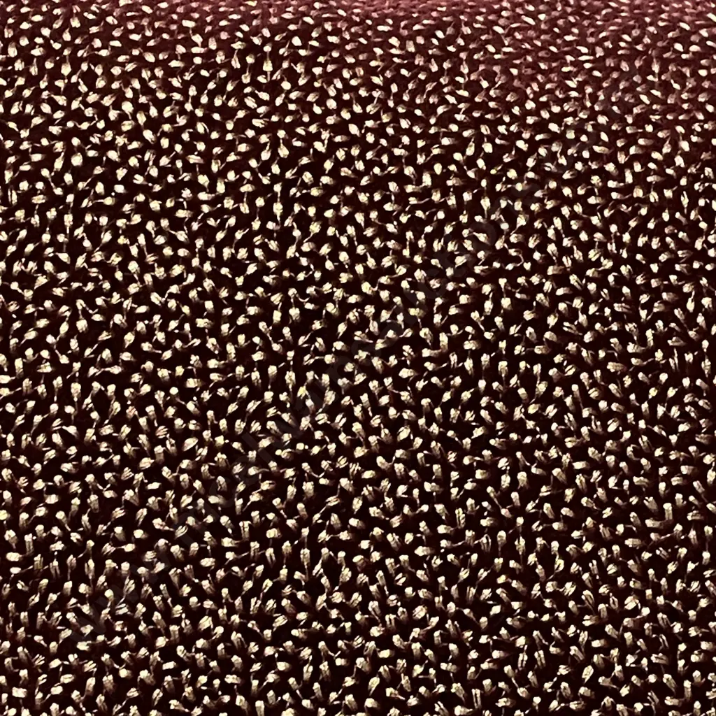 Two Large Feather Filled Designer European Cushions. Burgundy Gold Fleck colours Image 1++