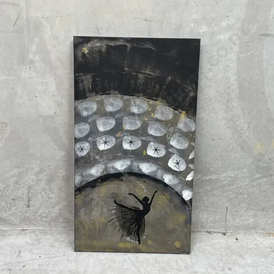 Original Signed Artwork on Canvas. 91 x 50cm