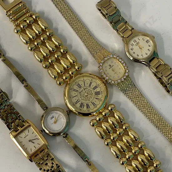 Assorted womens watches including seiko, rolex, jag, citizen etc