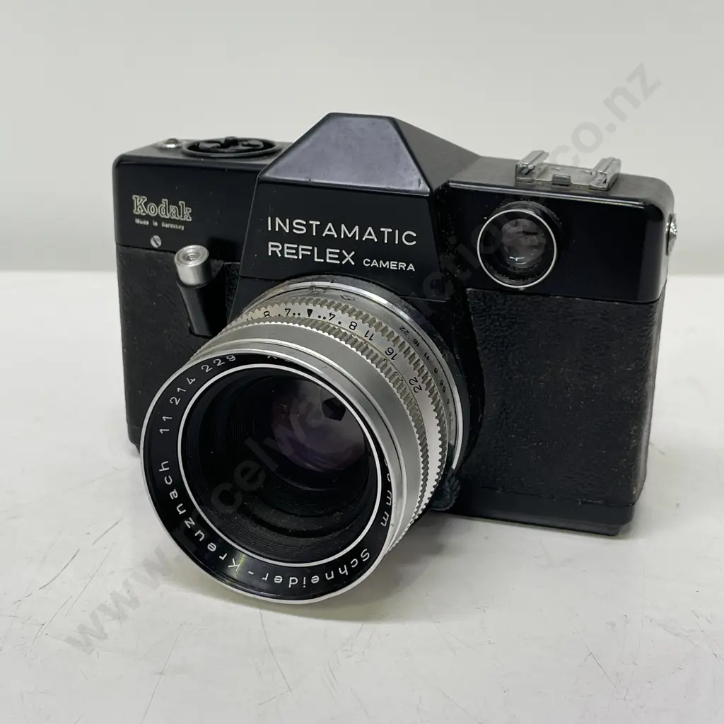 Vintage Kodak Instamatic Reflex Camera with Schneider-Kreuznach Lens Image 1++