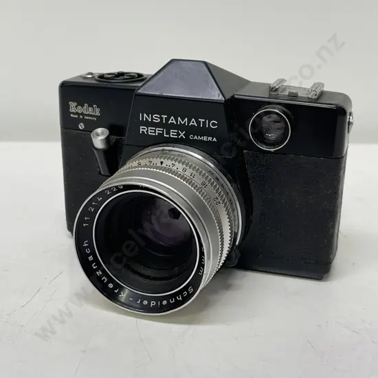 Vintage Kodak Instamatic Reflex Camera with Schneider-Kreuznach Lens
