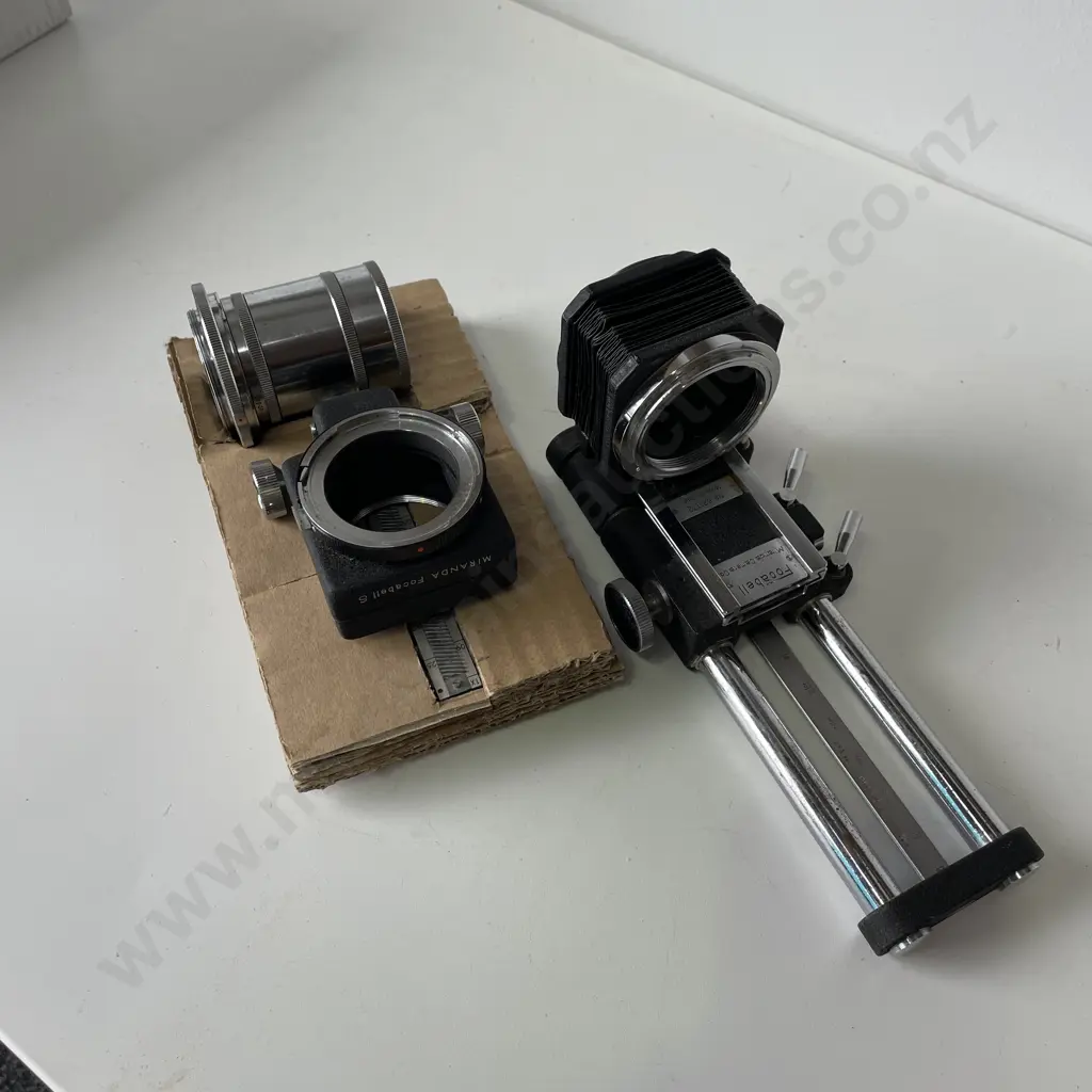 Vintage Focabell Bellows with accessories Image 1++
