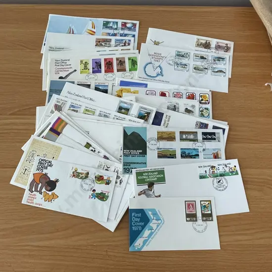 Large Assortment of NZ Post First Day Cover Stamps