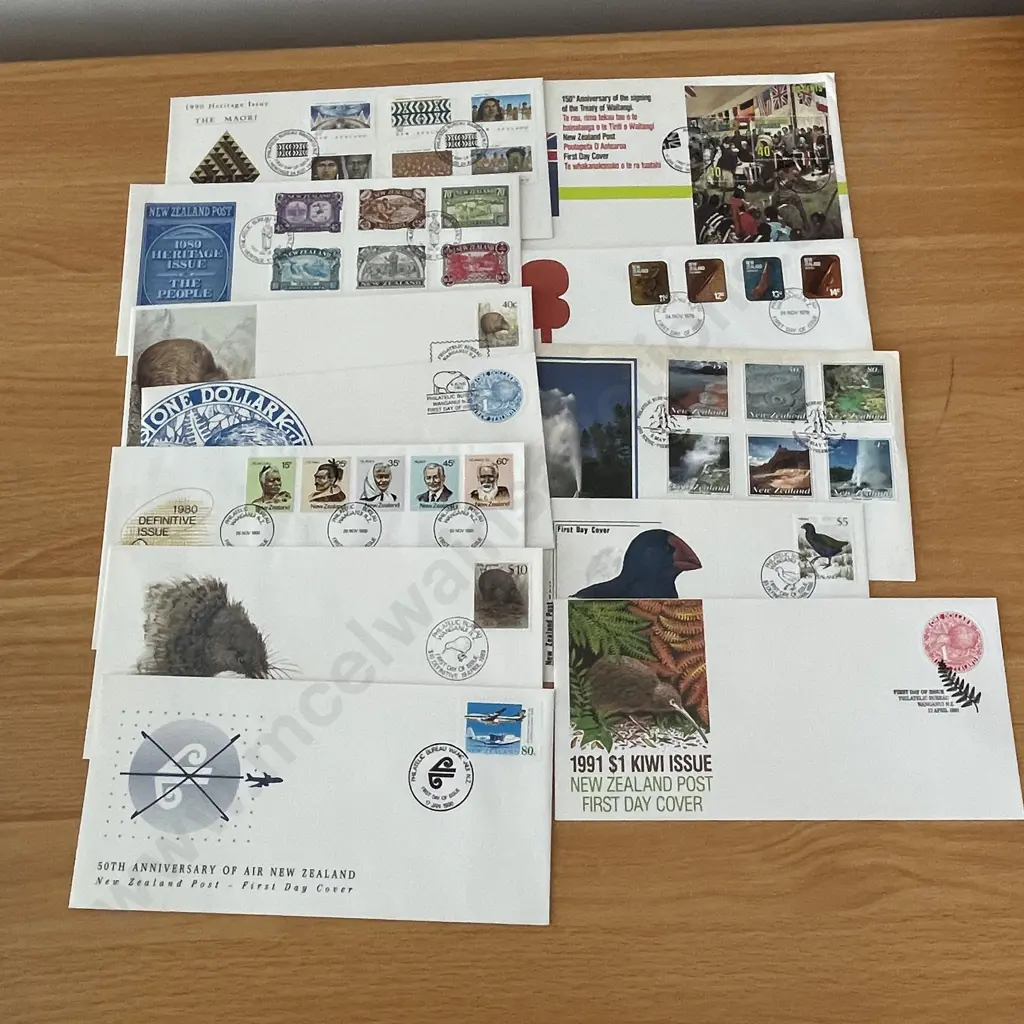 Assortment of NZ Post Kiwiana Maori First Day Covers  Image 1++