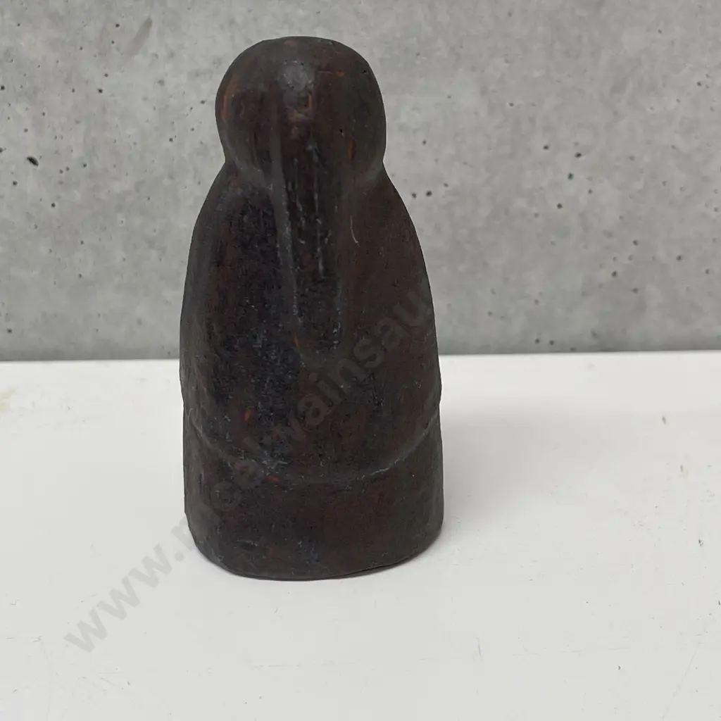 Vintage Thyssen Keramik Terracotta Woman Figurine Image 1++