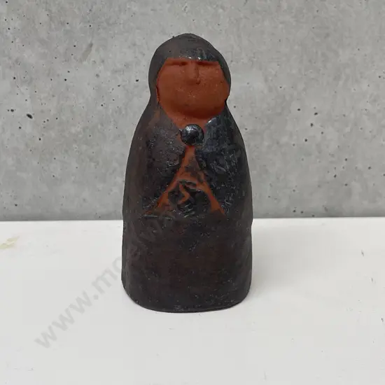 Vintage Thyssen Keramik Terracotta Woman Figurine