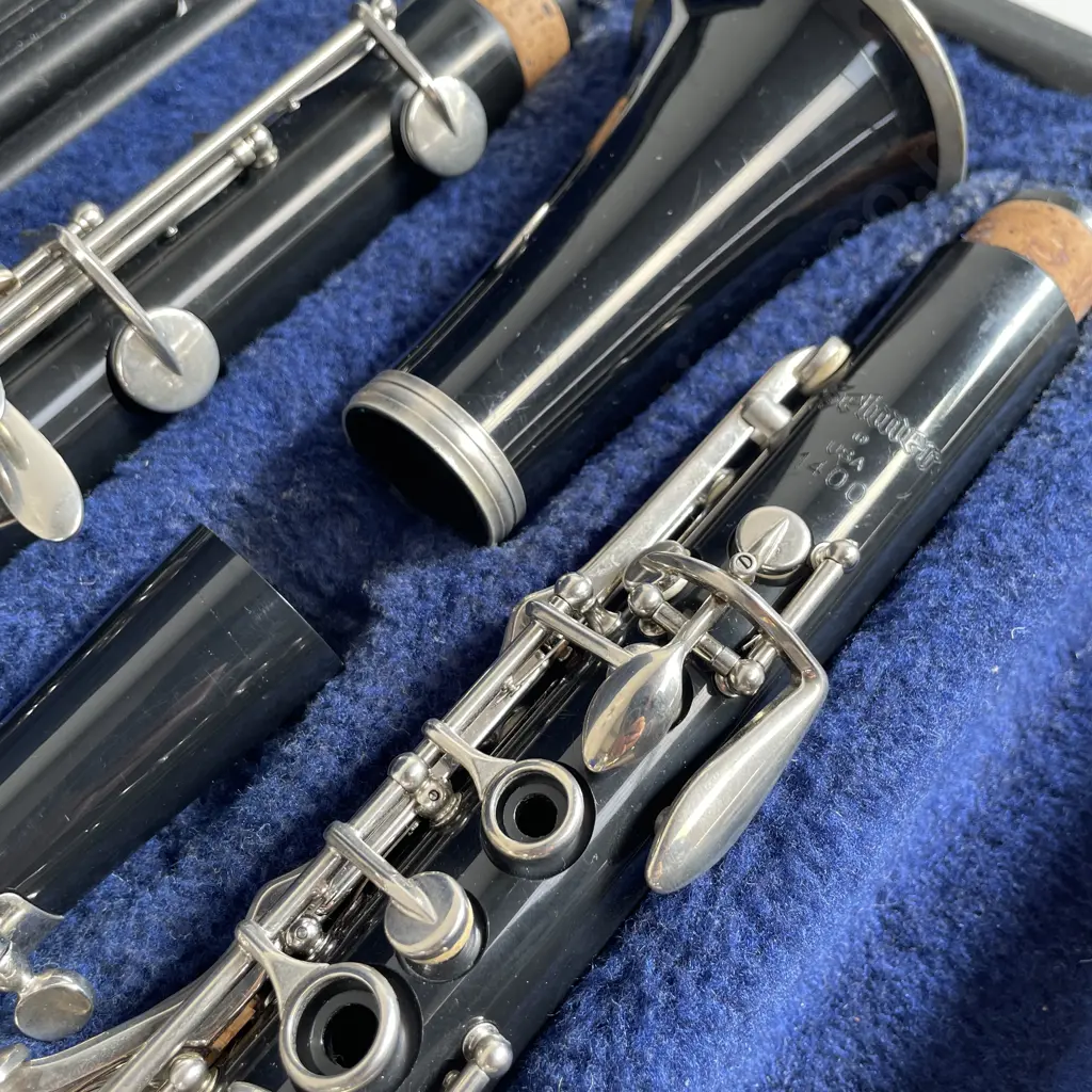 Rare Vintage Selmer USA 1400 Clarinet. In cloth lined hard case Image 1++