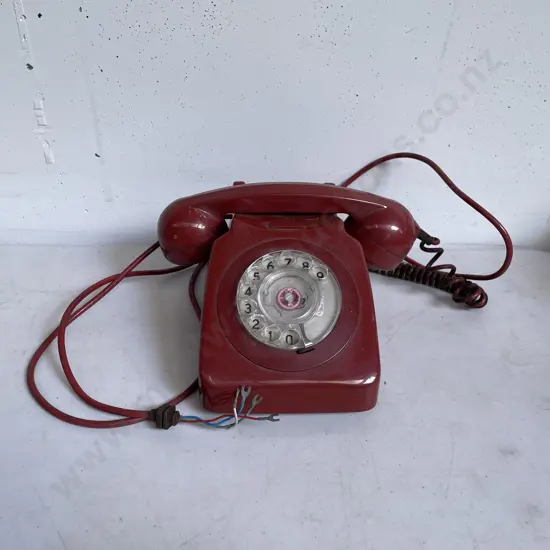 Vintage Retro Red Telephone