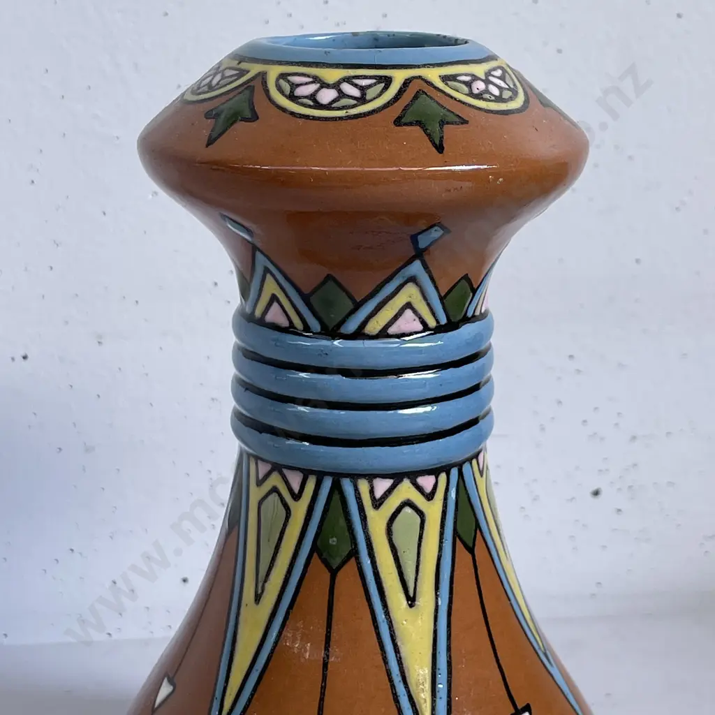 Vintage Amphora Handpainted Vase. H15.5cm Image 1++