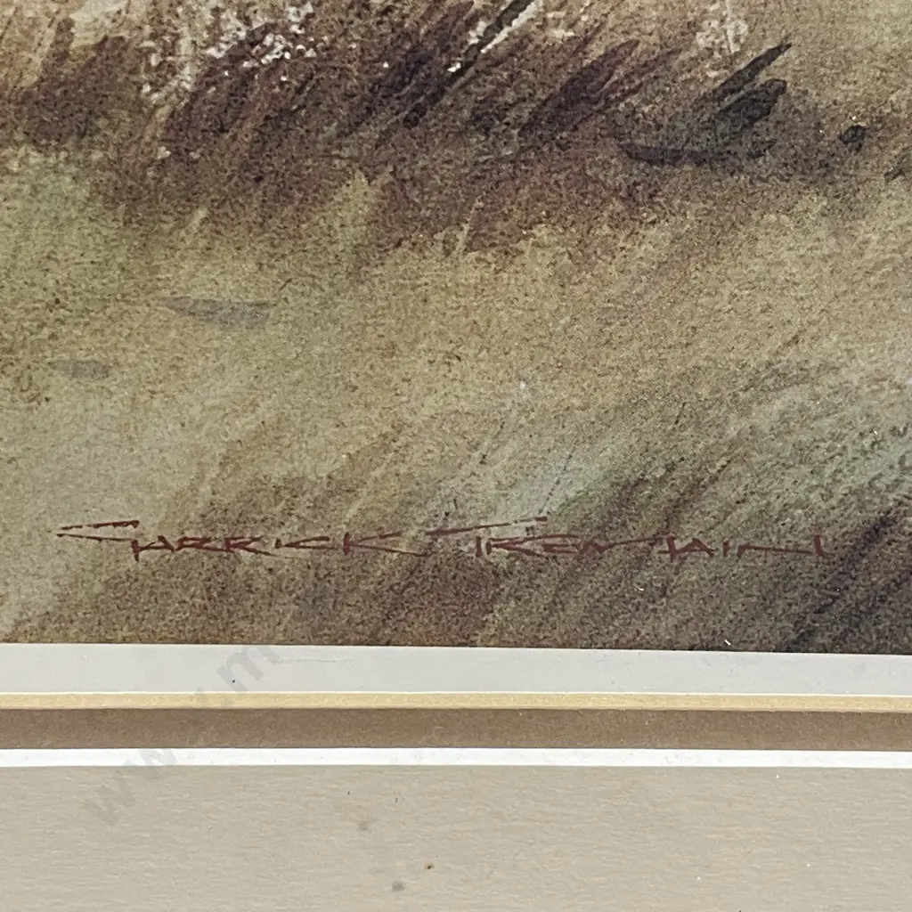 Framed Garrick Tremain Artwork 90 x 68cm Image 1++