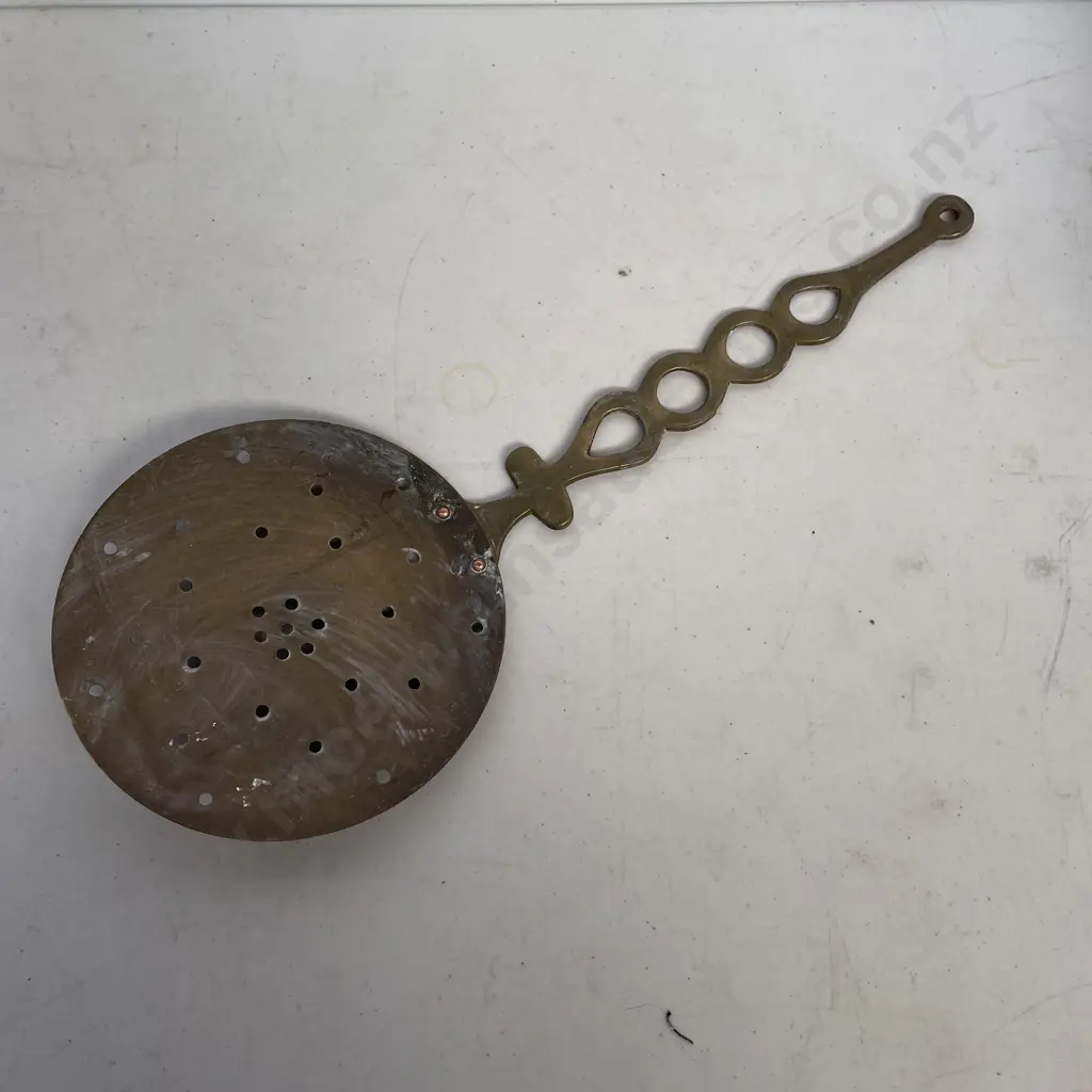 Vintage Copper/Brass Strainer L43cm Image 1++