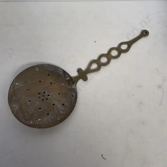 Vintage Copper/Brass Strainer L43cm