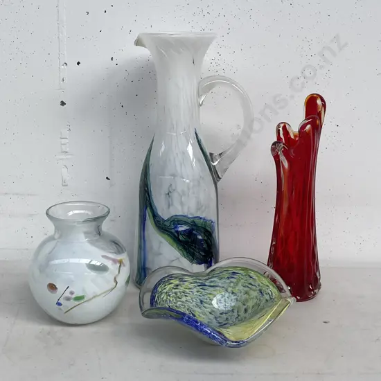 Vintage Mid Century Art Glass items