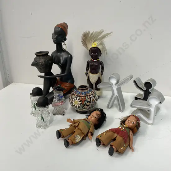 Assorted Collectables. Repair to ladies neck