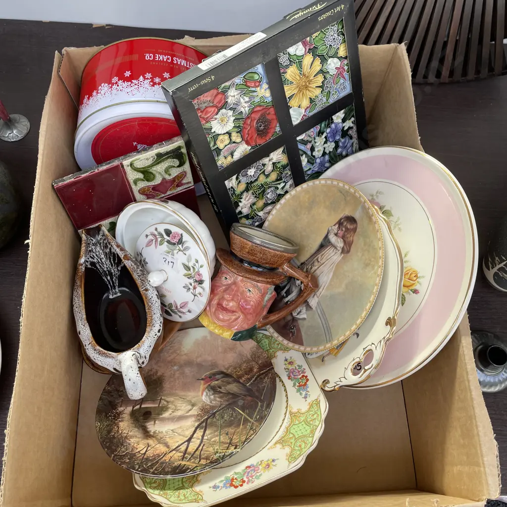 Box of Assorted Items Image 1++