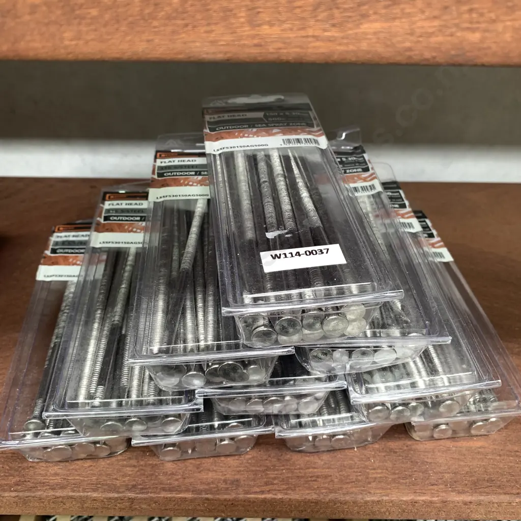 Ecko Flat Head 150 x 5.30mm, 10 x 500g Packs, Outdoor / Sea Spray Image 1++