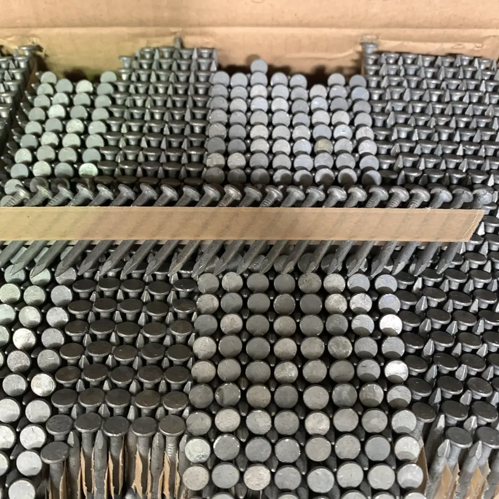 Sifco 38 x 3.33mm Galvanised Metal Connector Stick Nails, 2 Boxes of 4000 Nails (MCN3831G) Image 1++