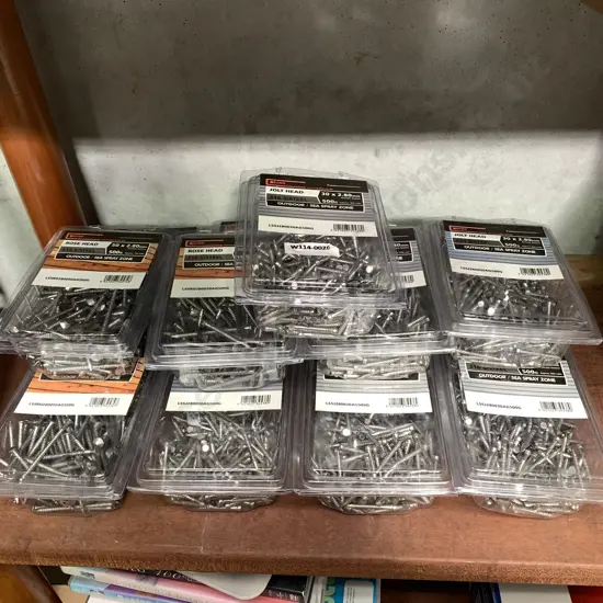 Ecko Jolt Head 30 x 2.80mm, 9 x 500g Packs & Rose Head 50 x 2.80mm, 4 x 500g Packs, Outdoor / Sea Spray