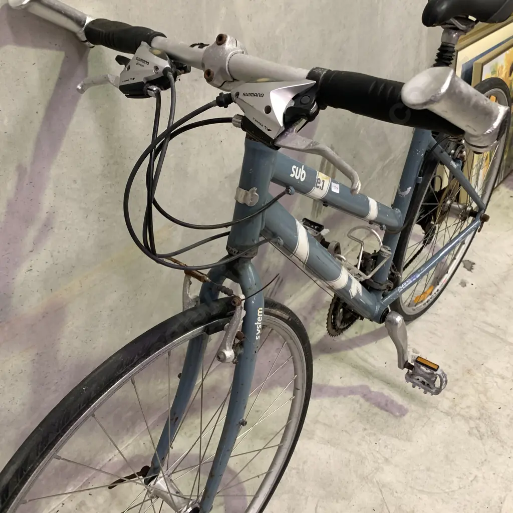 Grey Sublime 1 Women's Bike, Frame size M. with Vision Sapphire Childs Bike Image 1++