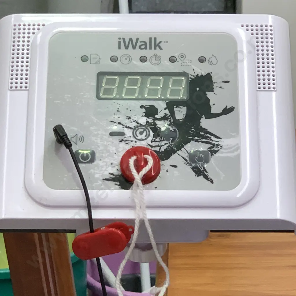 iWalk Electric Treadmill, Model E318 W White, very limited use, as new condition. Comes with User Manual  Image 1++