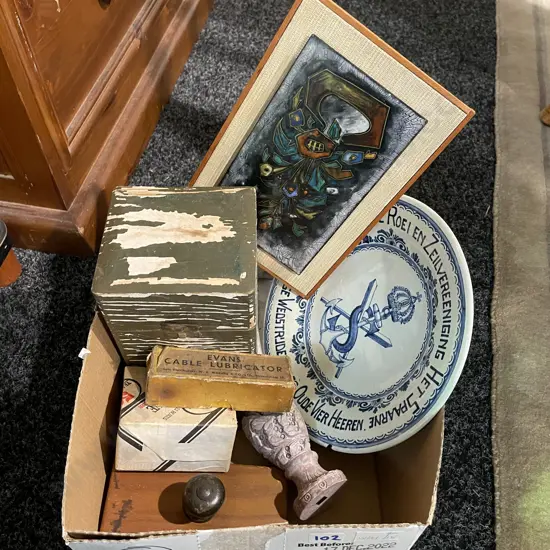 Box Lot of assorted Items