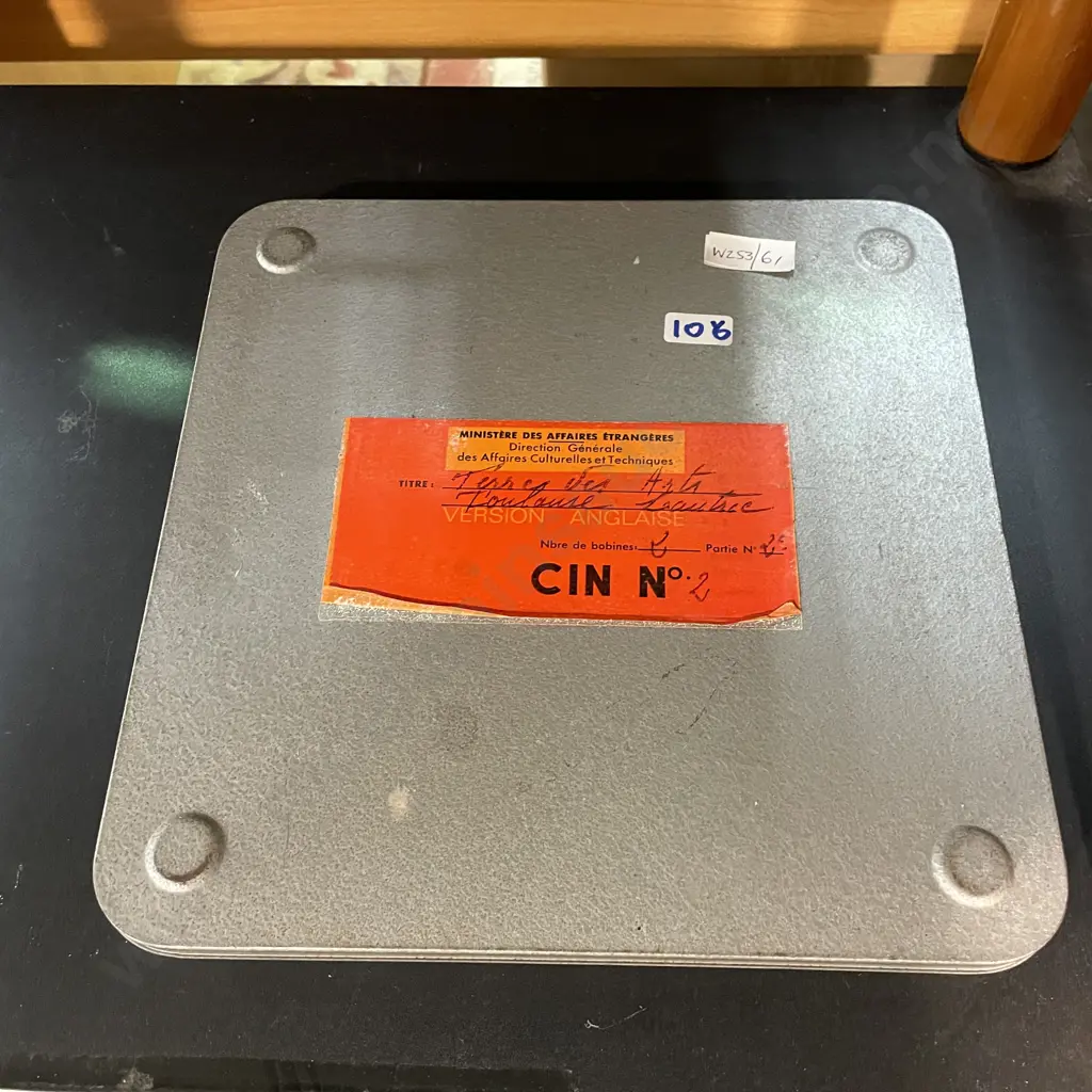 Vintage Boxed Film reel Image 1++