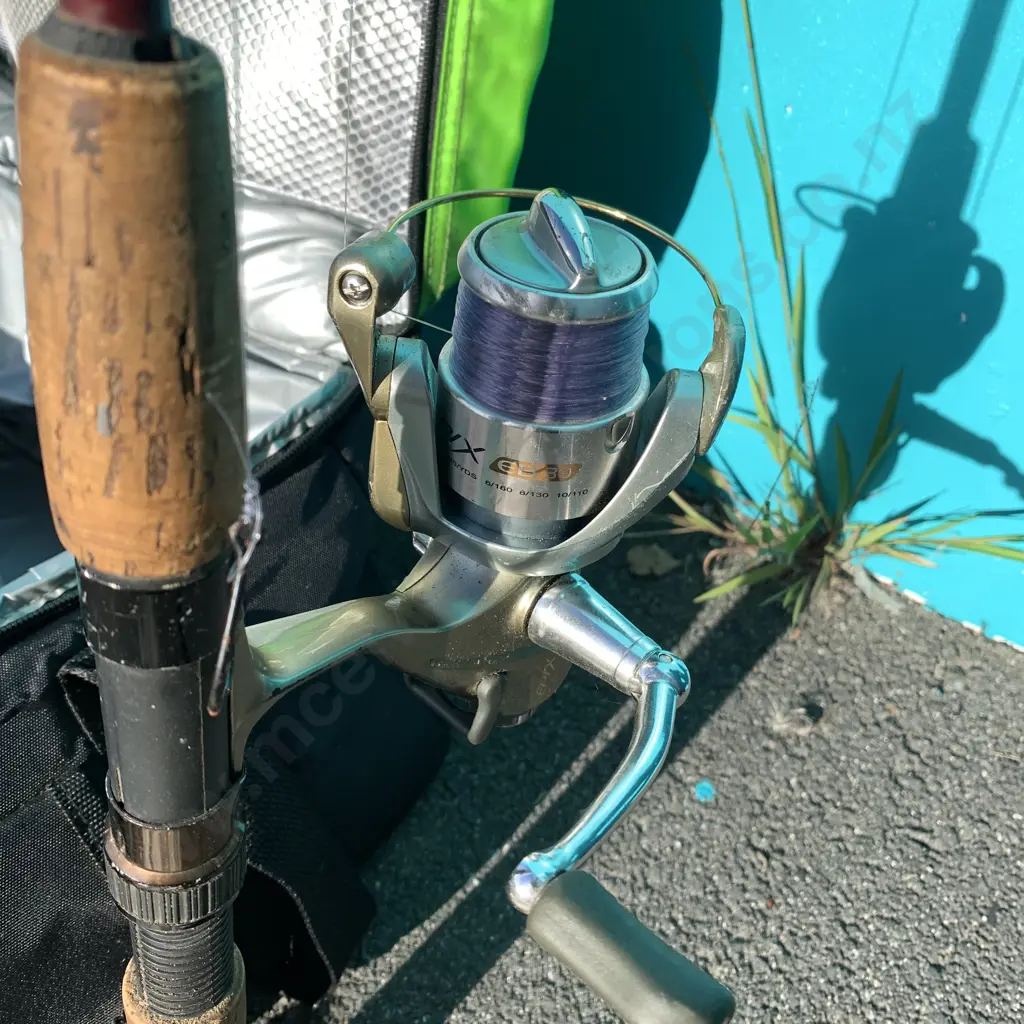 Okuma Epix EB30 Fishing Rod and Cooler bag with hooks, sinkers, lures etc Image 1++