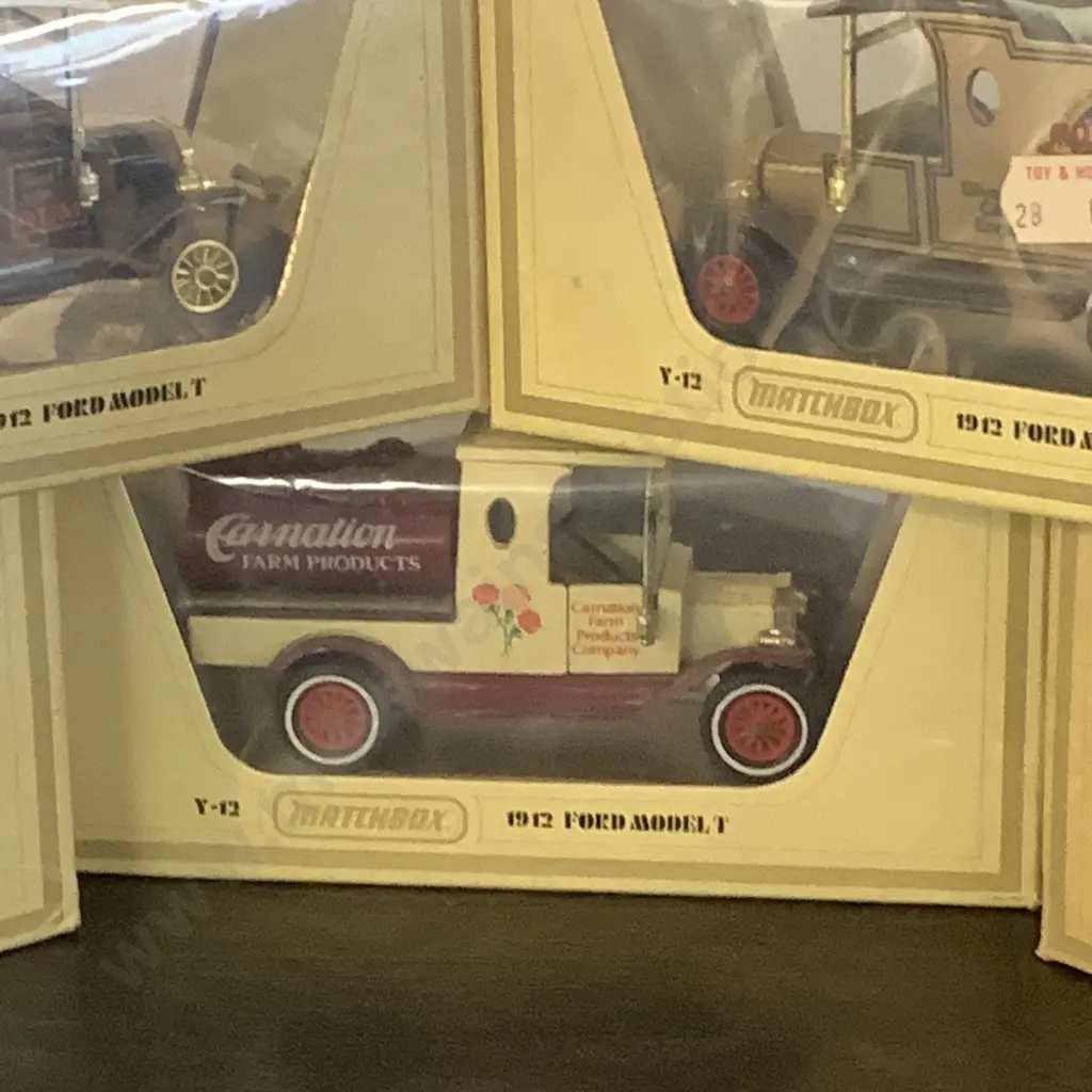 Vintage Matchbox Models of Yesteryear Boxed x 5 Image 1++