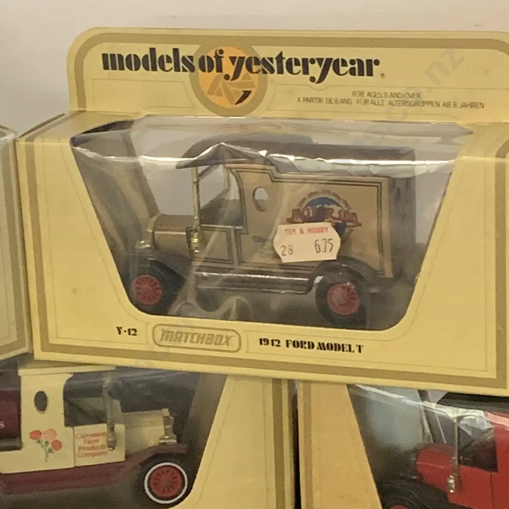 Vintage Matchbox Models of Yesteryear Boxed x 5 Image 1++