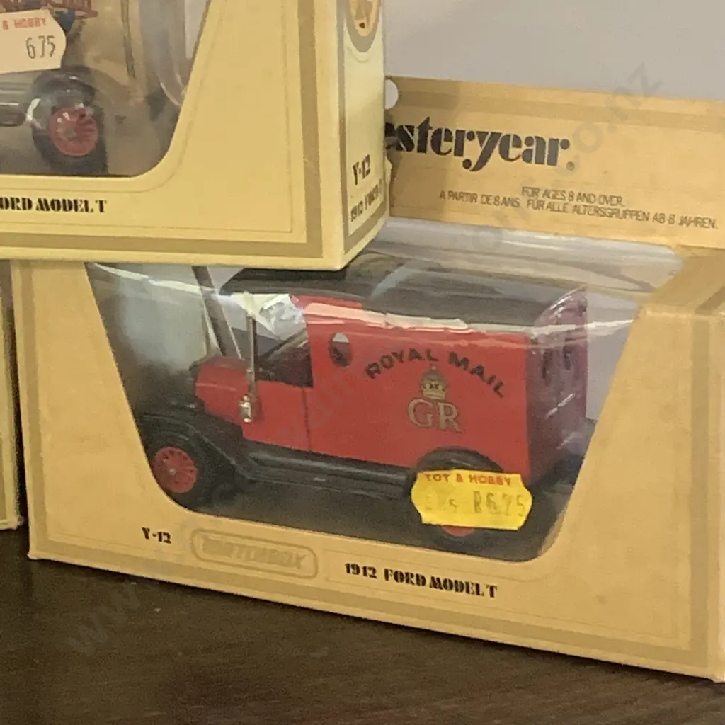 Vintage Matchbox Models of Yesteryear Boxed x 5 Image 1++