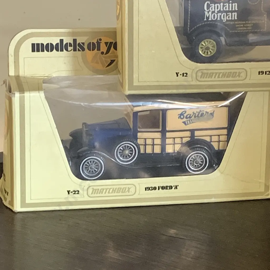 Vintage Matchbox Models of Yesteryear Boxed x 5 Image 1++