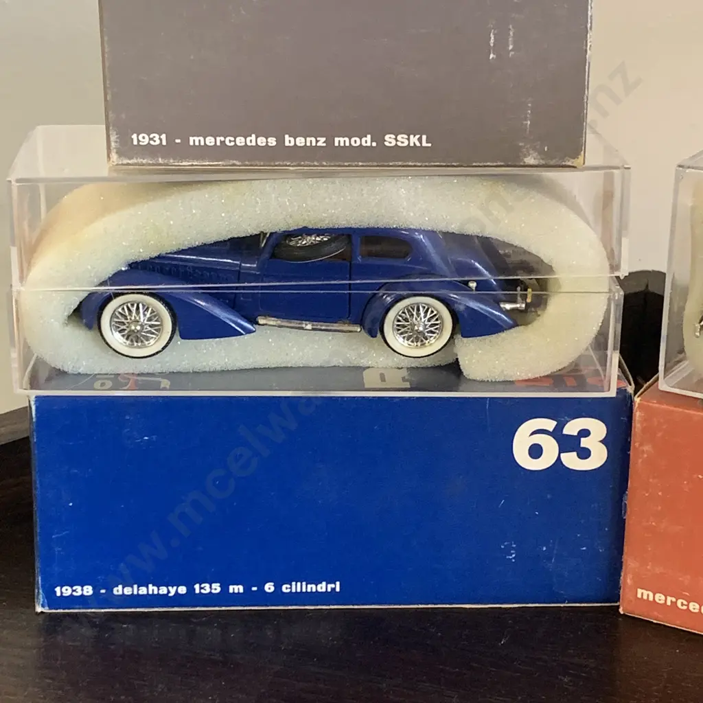 Vintage Boxed Rio Diecast Vehicles including Mercedes Personale di Hitler - 1942 Image 1++