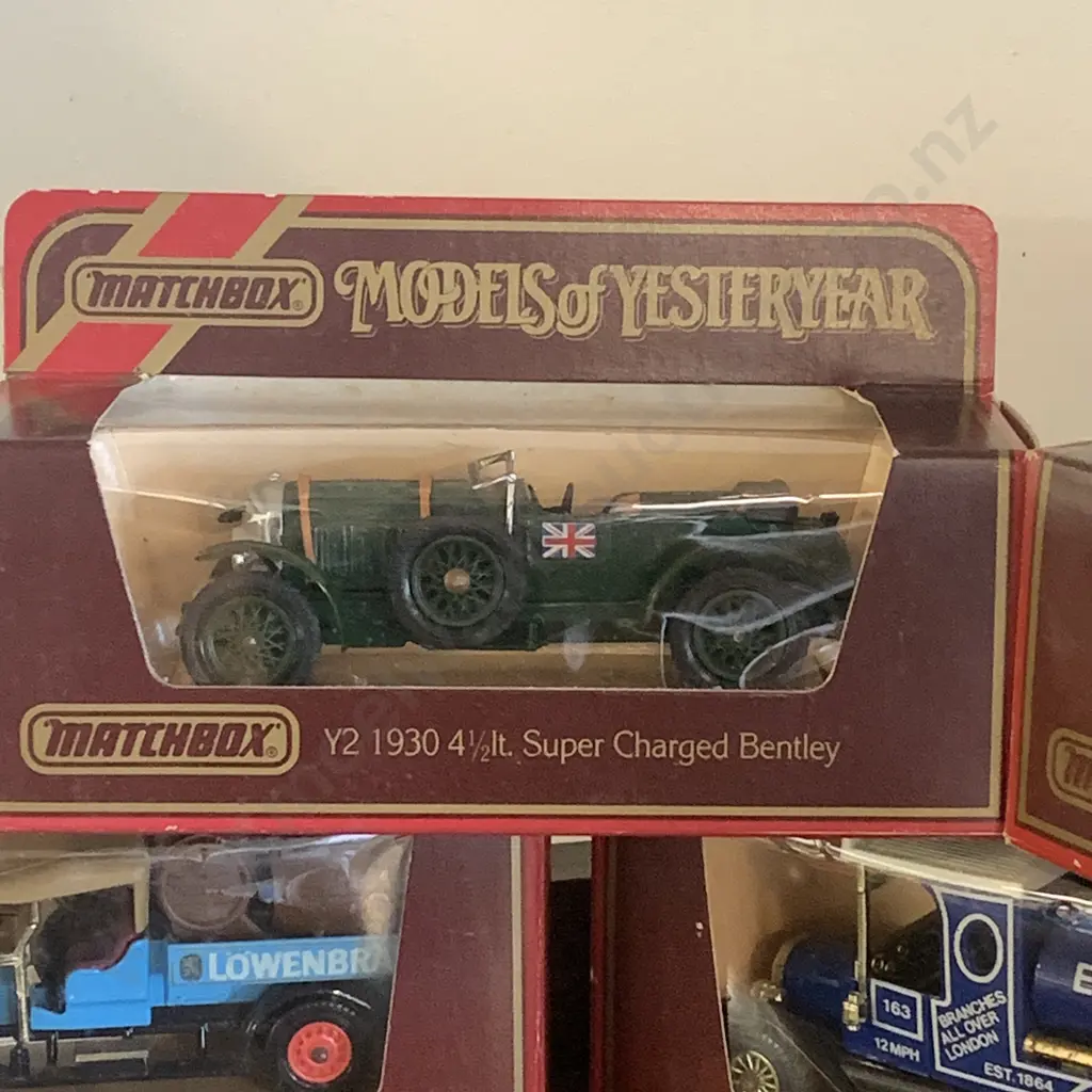 Vintage Matchbox Models of Yesteryear Boxed x 5 Image 1++