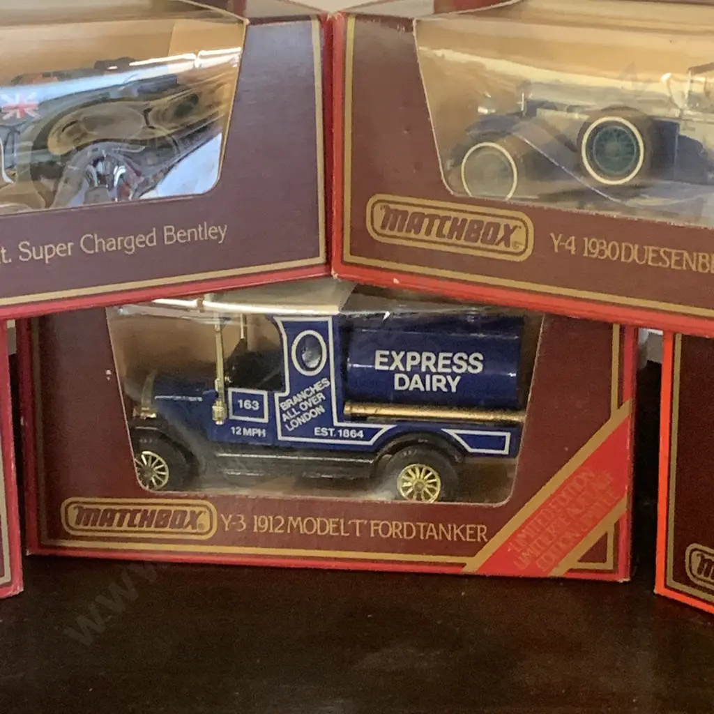 Vintage Matchbox Models of Yesteryear Boxed x 5 Image 1++