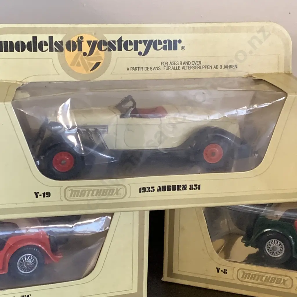 Vintage Matchbox Models of Yesteryear Boxed x 5 Image 1++