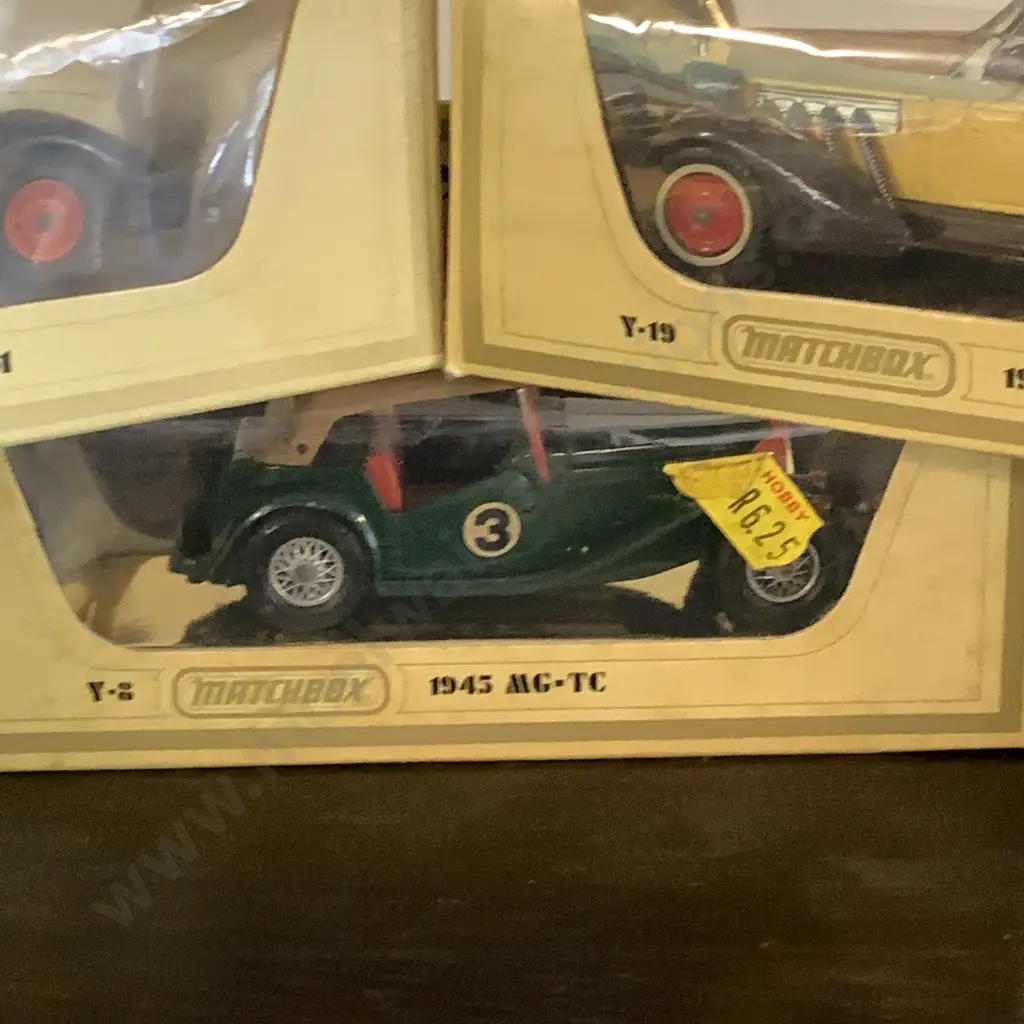 Vintage Matchbox Models of Yesteryear Boxed x 5 Image 1++