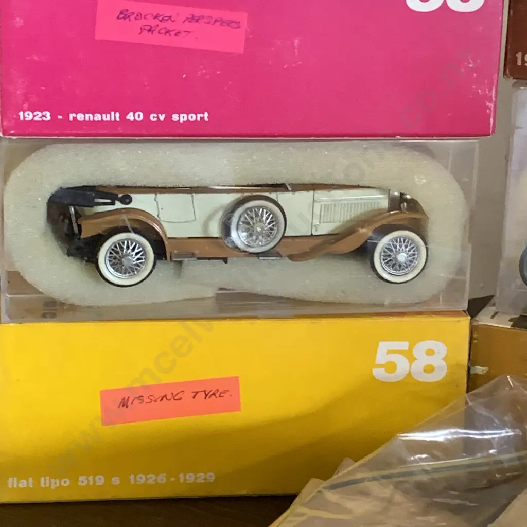 Vintage Rio and Brumm Diecast Models Vehicles x 7, Boxed Image 1++